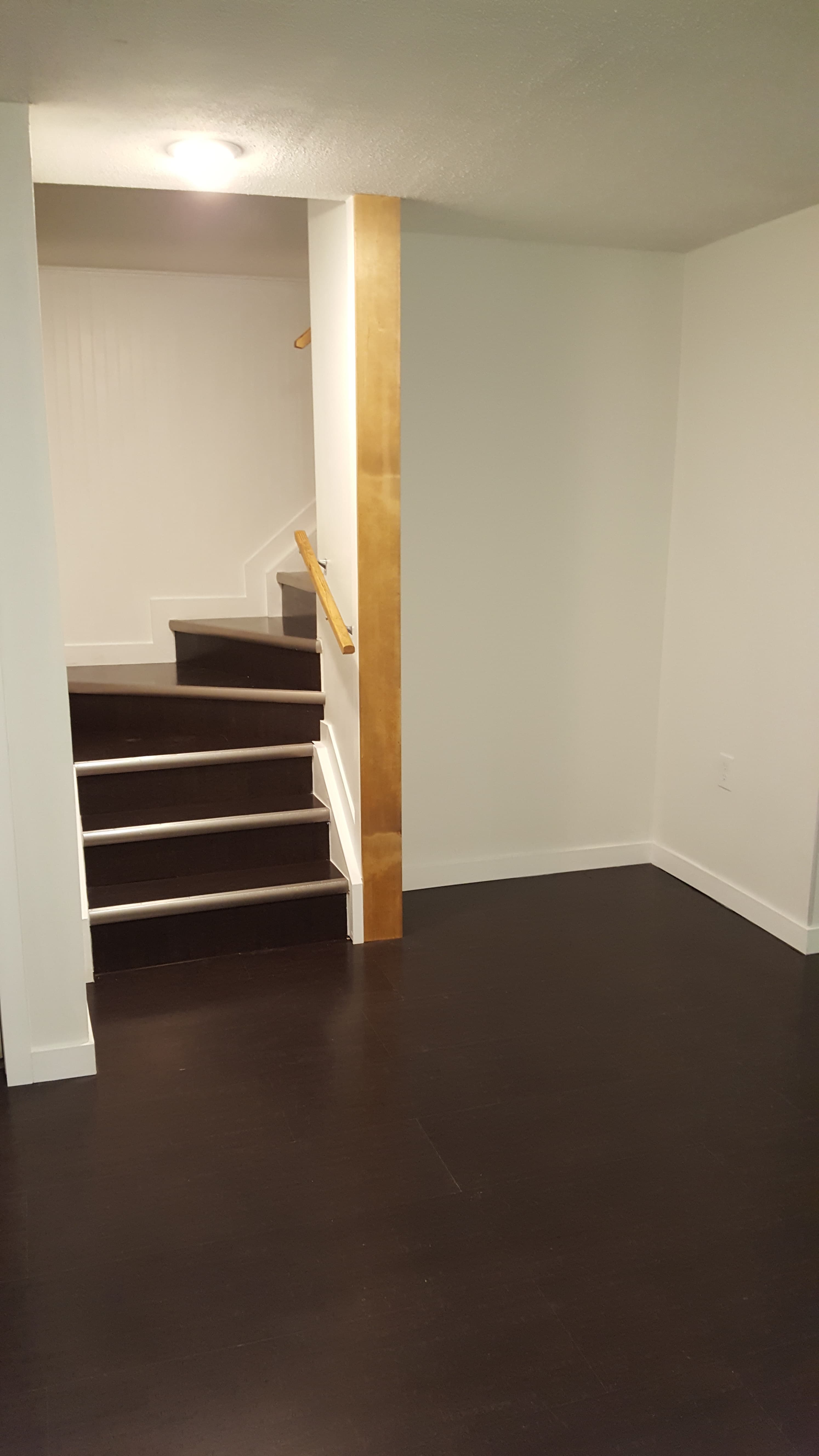 Basement Stairs Finish
